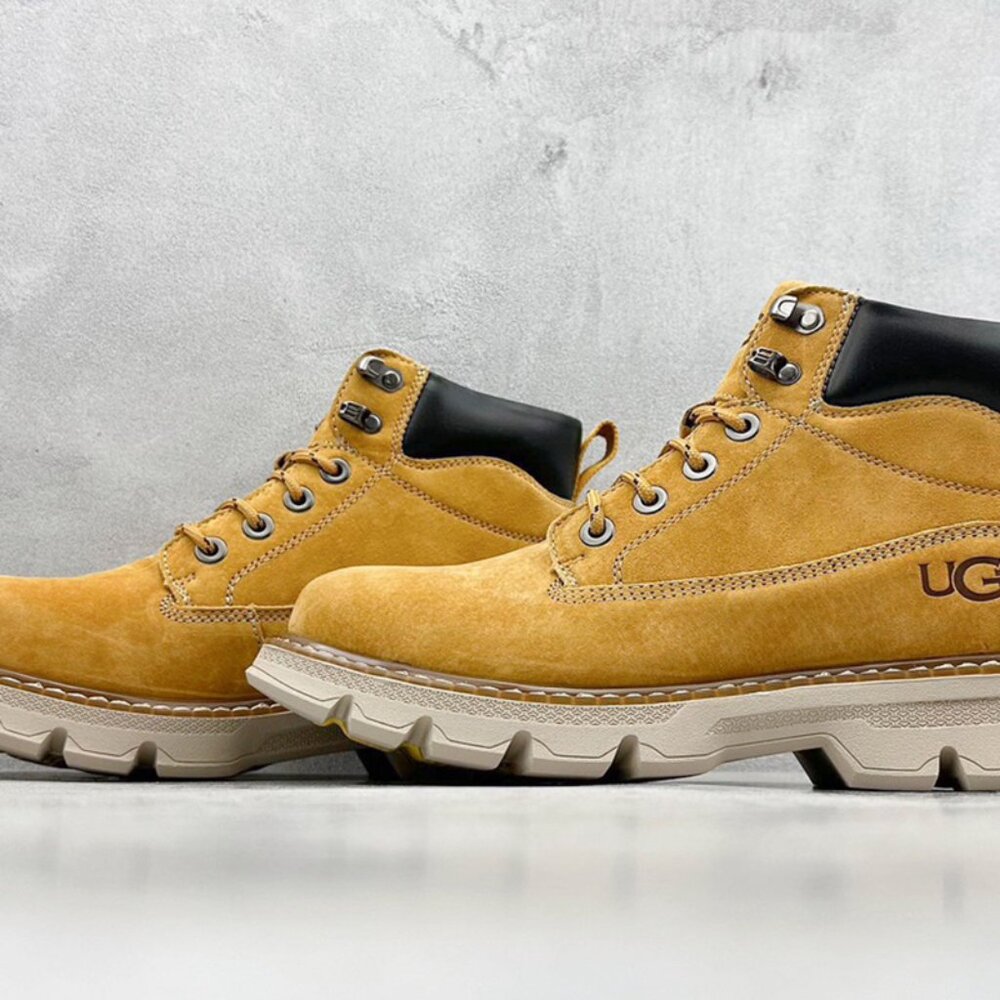 UGG Yellow Work Boots - Picture 5 of 9